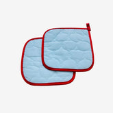 Yaffle Square Oven Mitt Set Red